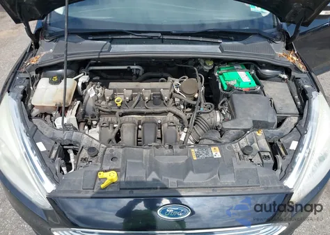 2015 Ford Focus Titanium from USA, damaged, VIN 1FADP3N29FL259950